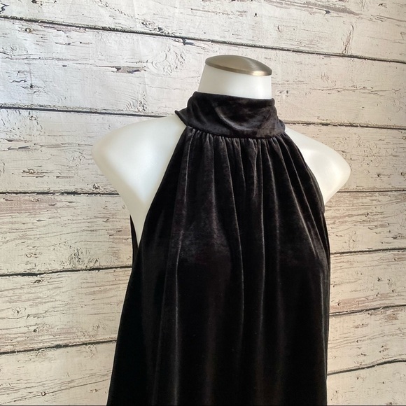 NWT French Connection velvet halter top - Picture 3 of 6